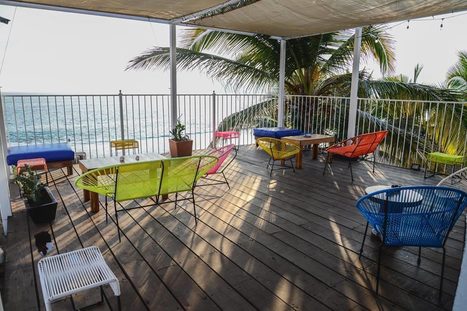 Hostal Olas Altasマンサニージョ エクステリア 写真